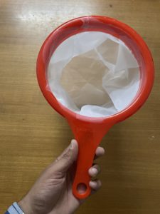 Kaustubha Plastic Milk Strainer