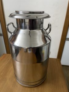 Stainless Steel Milk Can 40 Ltrs
